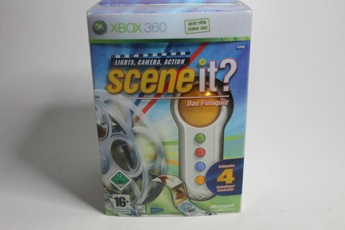 Xbox 360 - Scene It? | Buzzer Bundle | Microsoft | 2008 | Das Filmquiz