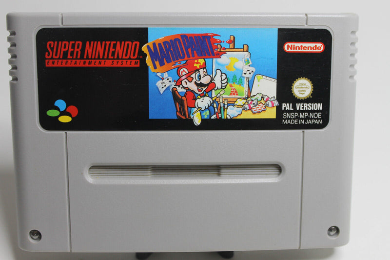 Laden Sie das Bild in Galerie -Viewer, Nintendo SNES Spiel - Mario Paint Modul
