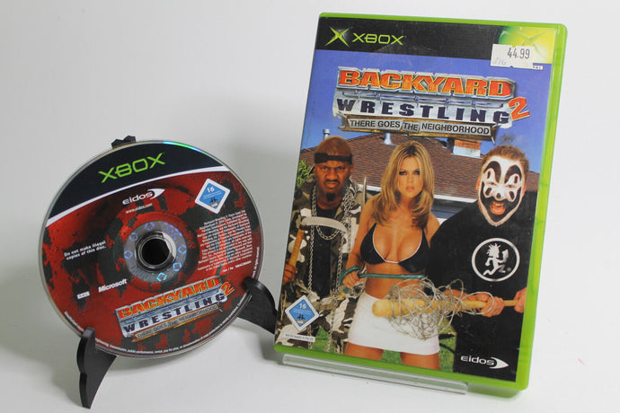 Backyard Wrestling 2-There Goes The Neighborhood (Microsoft Xbox, 2004)