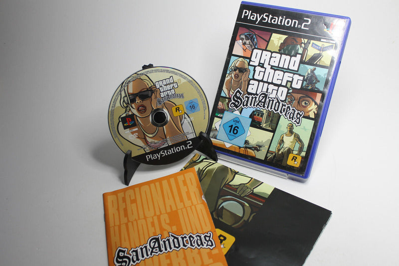 Laden Sie das Bild in Galerie -Viewer, Grand Theft Auto: San Andreas (Dt.) (Sony PlayStation 2, 2004)
