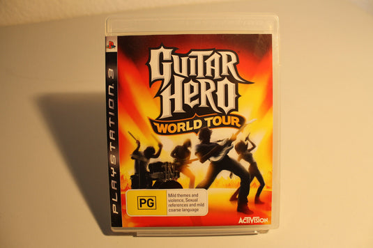 Guitar Hero World Tour PS3 (Sony Playstation 3) - Top Zustand - mit Handbuch