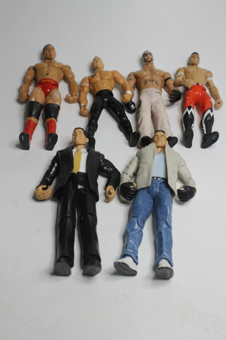 Sammlung / Konvolut WWF Wrestling Figuren 2005 - 2010