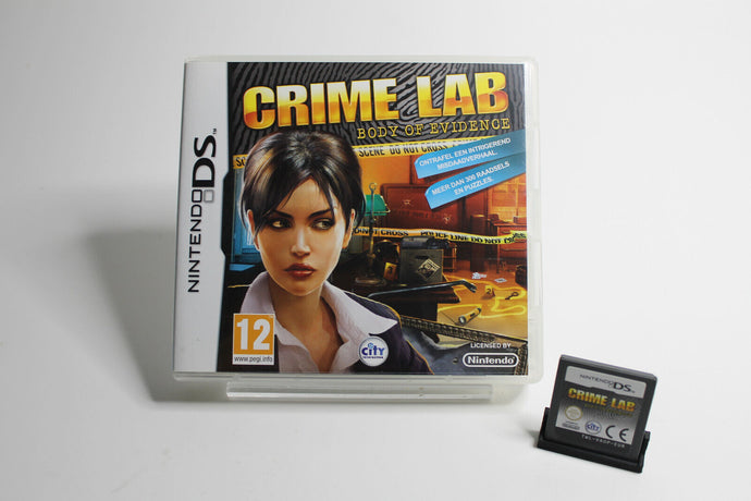 Crime Lab Body Evidence - Nintendo DS