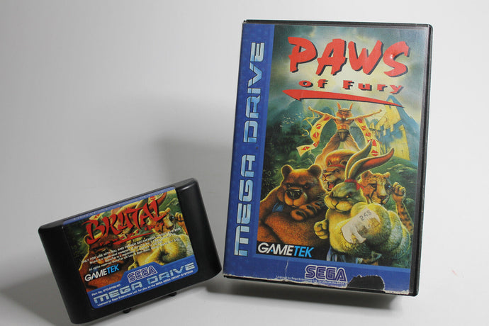 SEGA Mega Drive Spiel ~ Paws Of Fury