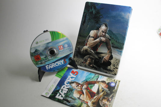 Far Cry 3-Limited Edition (Microsoft Xbox 360, 2012) Steelbook