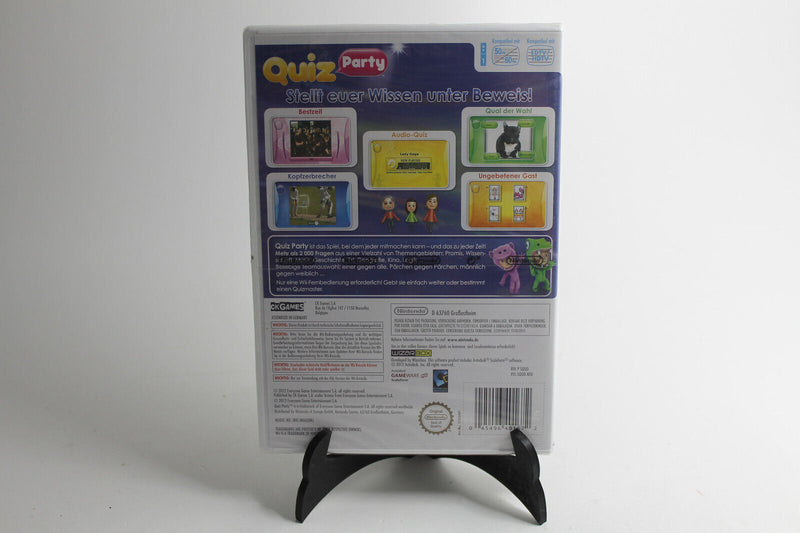 Laden Sie das Bild in Galerie -Viewer, Quiz Party (Nintendo Wii, 2012) NEU &amp; SEALED
