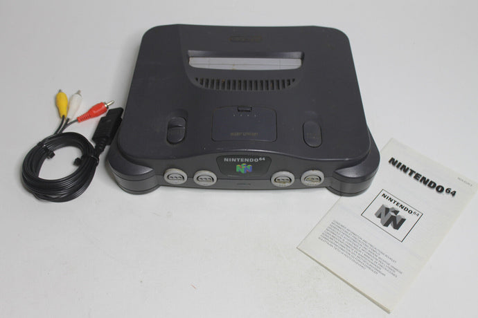 Nintendo 64 Spielekonsole - Schwarz (NUS-001)