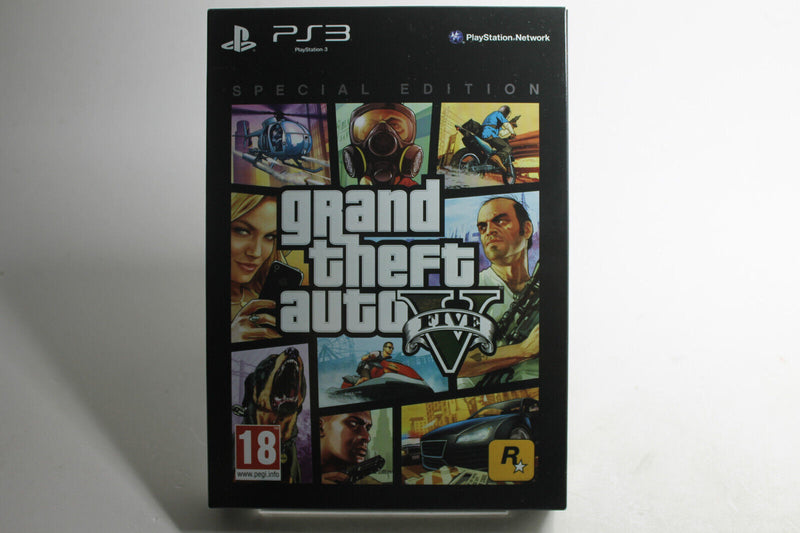 Laden Sie das Bild in Galerie -Viewer, Grand Theft Auto V-Special Edition (Sony PlayStation 3, 2013)
