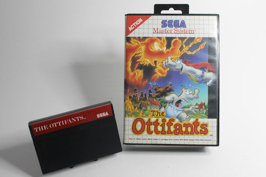 The Ottifants - Sega Master System Game - Good Condition