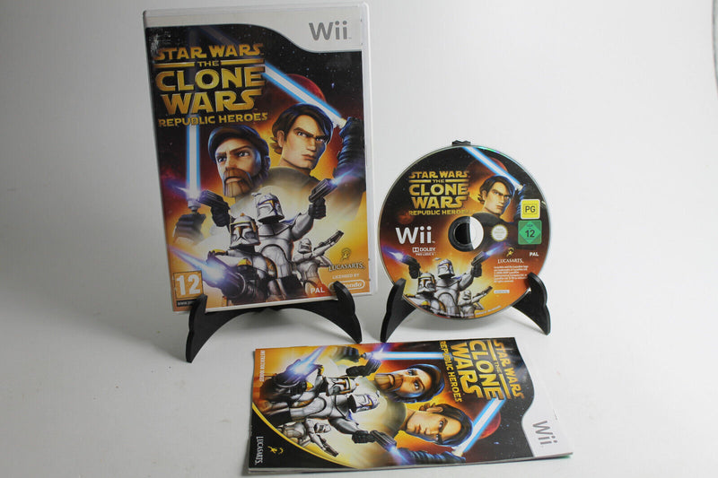 Laden Sie das Bild in Galerie -Viewer, Star Wars: The Clone Wars - Republic Heroes (Nintendo Wii, 2009)
