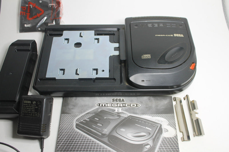 Laden Sie das Bild in Galerie -Viewer, SEGA Mega CD II 2 Konsole Mit OVP Inlay Tütchen Platten Komplett Boxed ⚡ Versand
