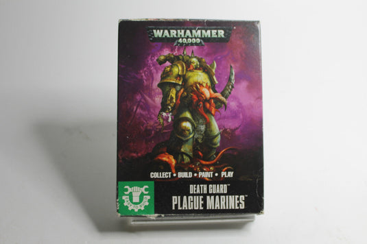 Warhammer 40k Death Guard Plague Marine Champion 95 % vollständig