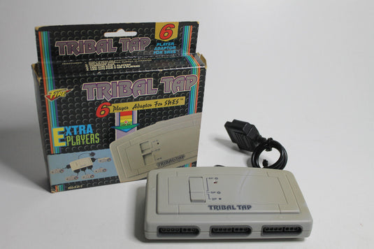 Super Nintendo SNES Multiplayer Adapter bis zu 6 Spieler Tribal Tap Multitab