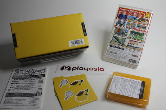 Meisterdetektiv Pikachu kehrt zurück Switch Japan + Pokemon Promo 098/SV-P + Box